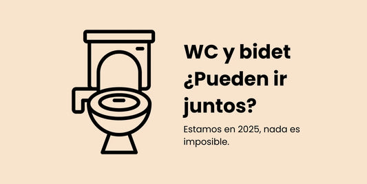 ¿Puedo tener bidet y WC en el mismo espacio?