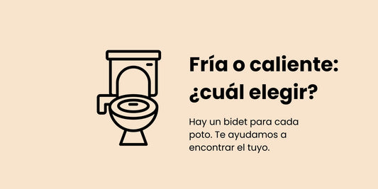 Bidet con agua fría o caliente: ¿cuál elegir?