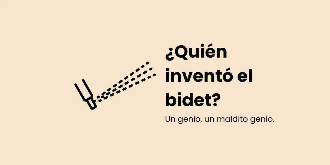 ¿Quién inventó el bidet?