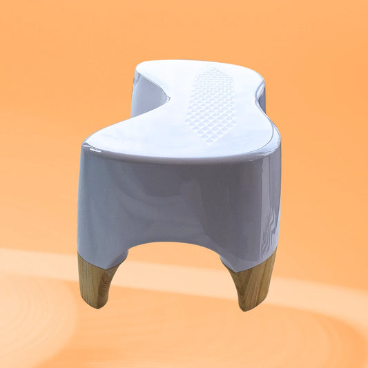 Culify Otomano – Banquito Reposapiés Antideslizante para Baño