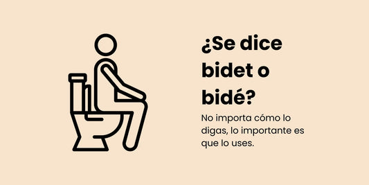 ¿Se dice bidet o bidé?